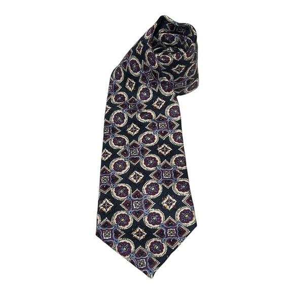Polo by Ralph Lauren Handmade Silk Printed 58”Neck Tie - Picture 1 of 7